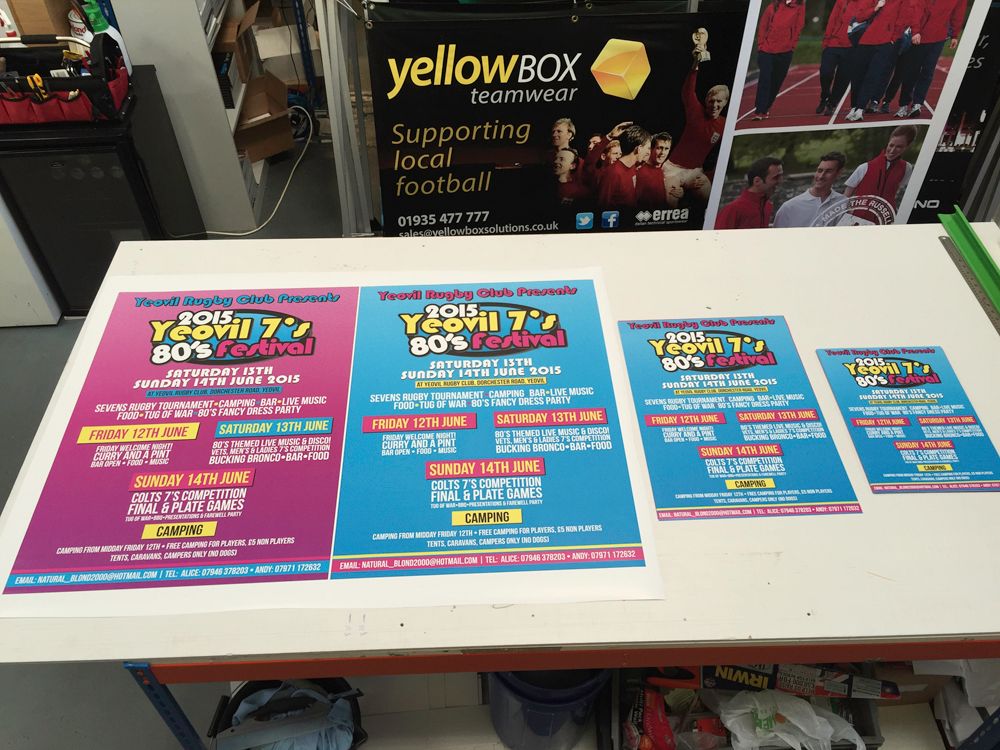 Yellow Box Solutions Signage Yeovil, Somerset